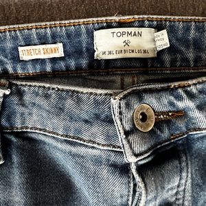 Topman Skinny Stretch Jeans